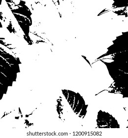 Light Distressed Background. Ink Print Distress Background. Grunge Texture. Vector.