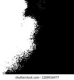 Light Distressed Background. Ink Print Distress Background. Grunge Texture. Vector.