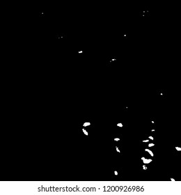 Light Distressed Background. Ink Print Distress Background. Grunge Texture. Vector.