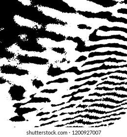 Light Distressed Background. Ink Print Distress Background. Grunge Texture. Vector.