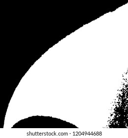Light Distressed Background. Ink Print Distress Background. Grunge Texture. Vector.