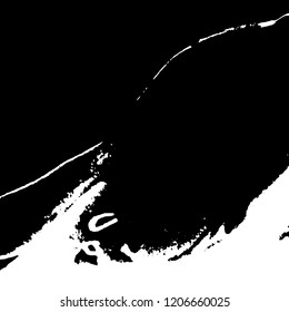 Light Distressed Background. Ink Print Distress Background. Grunge Texture. Vector.