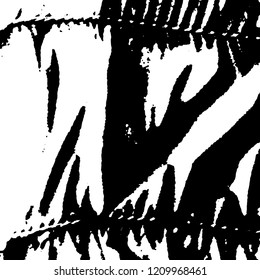 Light Distressed Background. Ink Print Distress Background. Grunge Texture. Vector.