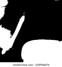 Light Distressed Background. Ink Print Distress Background. Grunge Texture. Vector.