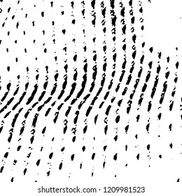 Light Distressed Background. Ink Print Distress Background. Grunge Texture. Vector.