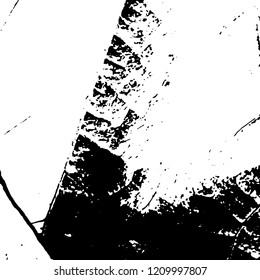 Light Distressed Background. Ink Print Distress Background. Grunge Texture. Vector.