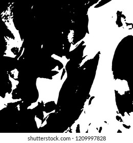 Light Distressed Background. Ink Print Distress Background. Grunge Texture. Vector.