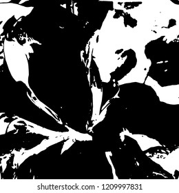 Light Distressed Background. Ink Print Distress Background. Grunge Texture. Vector.