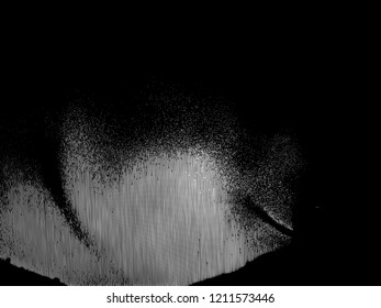 Light Distressed Background. Ink Print Distress Background. Grunge Texture. Simple abstract black and white drawing. Expressive drawing. Abstract Overlay Texture. 