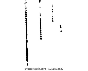 Light Distressed Background. Ink Print Distress Background. Grunge Texture. Simple abstract black and white drawing. Expressive drawing. Abstract Overlay Texture. 