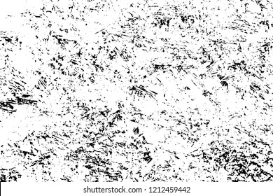 Light Distressed Background. Ink Print Distress Background. Grunge Texture. Vector.