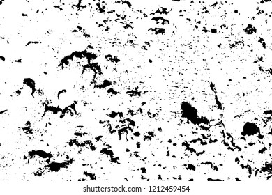 Light Distressed Background. Ink Print Distress Background. Grunge Texture. Vector.