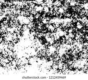 Light Distressed Background. Ink Print Distress Background. Grunge Texture. Vector.