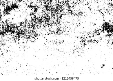 Light Distressed Background. Ink Print Distress Background. Grunge Texture. Vector.