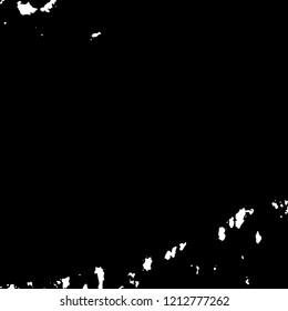 Light Distressed Background. Ink Print Distress Background. Grunge Texture. Vector.