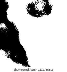 Light Distressed Background. Ink Print Distress Background. Grunge Texture. Vector.