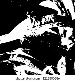 Light Distressed Background. Ink Print Distress Background. Grunge Texture. Vector.