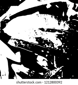 Light Distressed Background. Ink Print Distress Background. Grunge Texture. Vector.