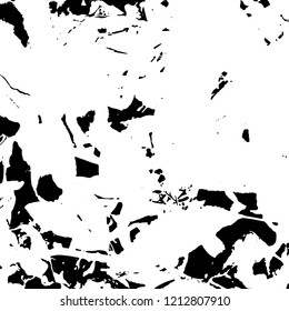 Light Distressed Background. Ink Print Distress Background. Grunge Texture. Vector.