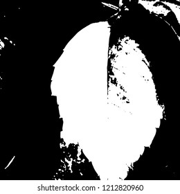 Light Distressed Background. Ink Print Distress Background. Grunge Texture. Vector.