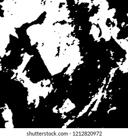 Light Distressed Background. Ink Print Distress Background. Grunge Texture. Vector.