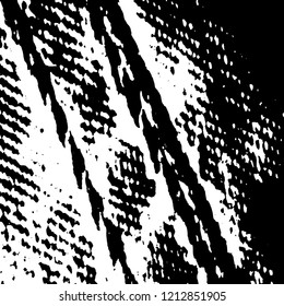 Light Distressed Background. Ink Print Distress Background. Grunge Texture. Vector.