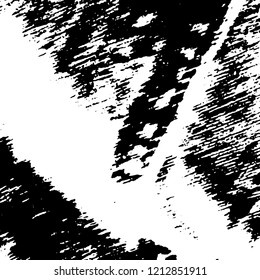 Light Distressed Background. Ink Print Distress Background. Grunge Texture. Vector.