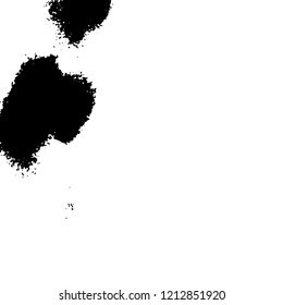 Light Distressed Background. Ink Print Distress Background. Grunge Texture. Vector.