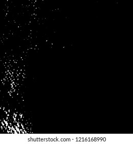 Light Distressed Background. Ink Print Distress Background. Grunge Texture. Vector.