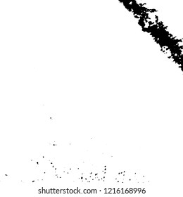 Light Distressed Background. Ink Print Distress Background. Grunge Texture. Vector.