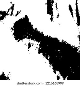 Light Distressed Background. Ink Print Distress Background. Grunge Texture. Vector.