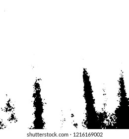 Light Distressed Background. Ink Print Distress Background. Grunge Texture. Vector.