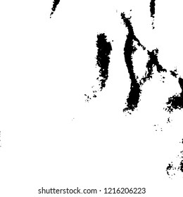 Light Distressed Background. Ink Print Distress Background. Grunge Texture. Vector.