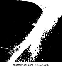 Light Distressed Background. Ink Print Distress Background. Grunge Texture. Vector.