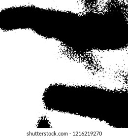 Light Distressed Background. Ink Print Distress Background. Grunge Texture. Vector.