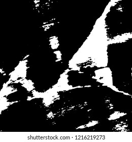 Light Distressed Background. Ink Print Distress Background. Grunge Texture. Vector.