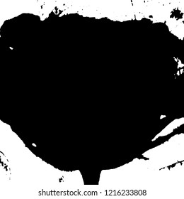 Light Distressed Background. Ink Print Distress Background. Grunge Texture. Vector.