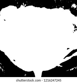 Light Distressed Background. Ink Print Distress Background. Grunge Texture. Vector.