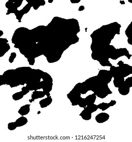 Light Distressed Background. Ink Print Distress Background. Grunge Texture. Vector.