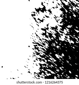 Light Distressed Background. Ink Print Distress Background. Grunge Texture. Vector.