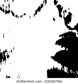 Light Distressed Background. Ink Print Distress Background. Grunge Texture. Vector.