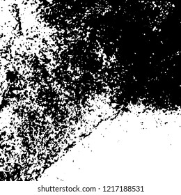 Light Distressed Background. Ink Print Distress Background. Grunge Texture. Vector.