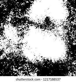 Light Distressed Background. Ink Print Distress Background. Grunge Texture. Vector.