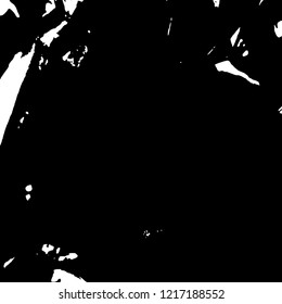 Light Distressed Background. Ink Print Distress Background. Grunge Texture. Vector.