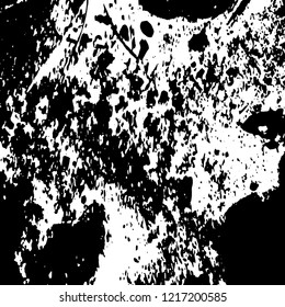 Light Distressed Background. Ink Print Distress Background. Grunge Texture. Vector.