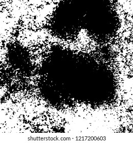 Light Distressed Background. Ink Print Distress Background. Grunge Texture. Vector.