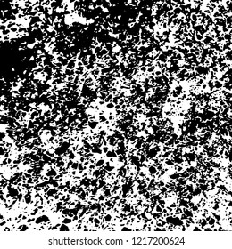 Light Distressed Background. Ink Print Distress Background. Grunge Texture. Vector.