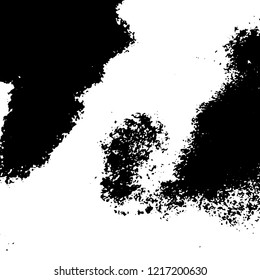 Light Distressed Background. Ink Print Distress Background. Grunge Texture. Vector.