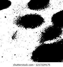 Light Distressed Background. Ink Print Distress Background. Grunge Texture. Vector.
