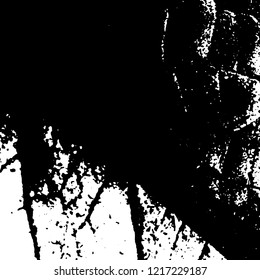 Light Distressed Background. Ink Print Distress Background. Grunge Texture. Vector.